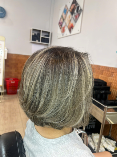Nhuộm Highlight Tóc Bob Nữ