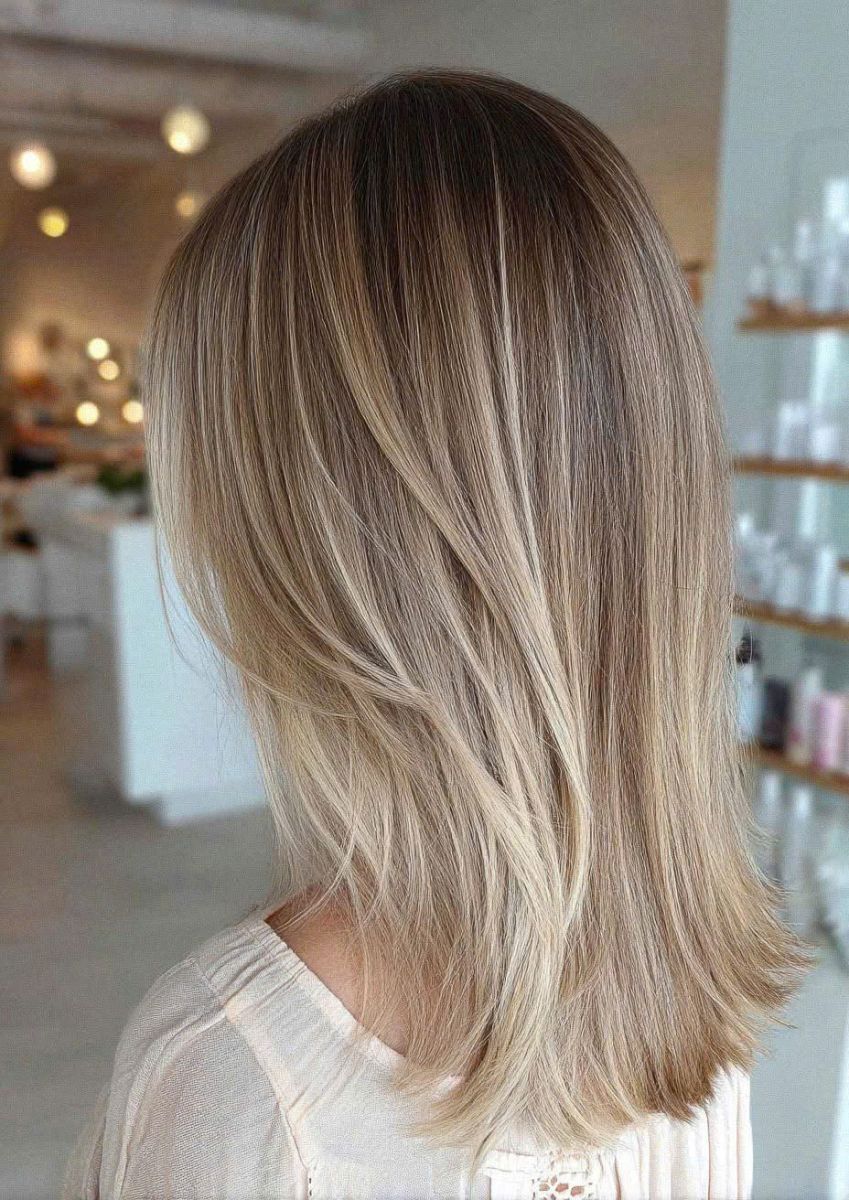 Balayage Kết Hợp Highlight Blond Hiện Đại | the COLOR HAIR