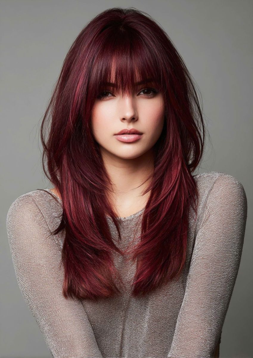 Nâu Đỏ Kết Hợp Highlight Điểm Nhấn Cá Tính | the COLOR HAIR
